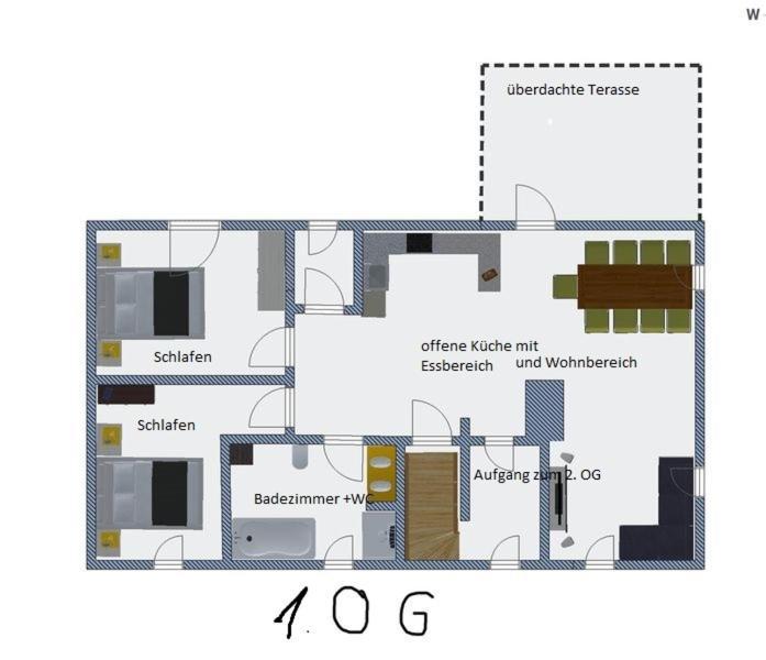 Ferienwohnung Romantica 1. Und 2. Og Schopfloch Екстер'єр фото